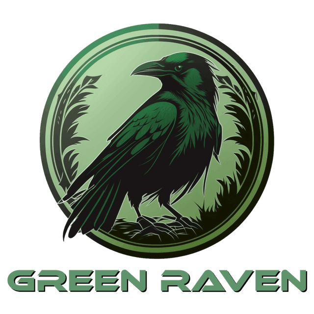 Green Raven logo