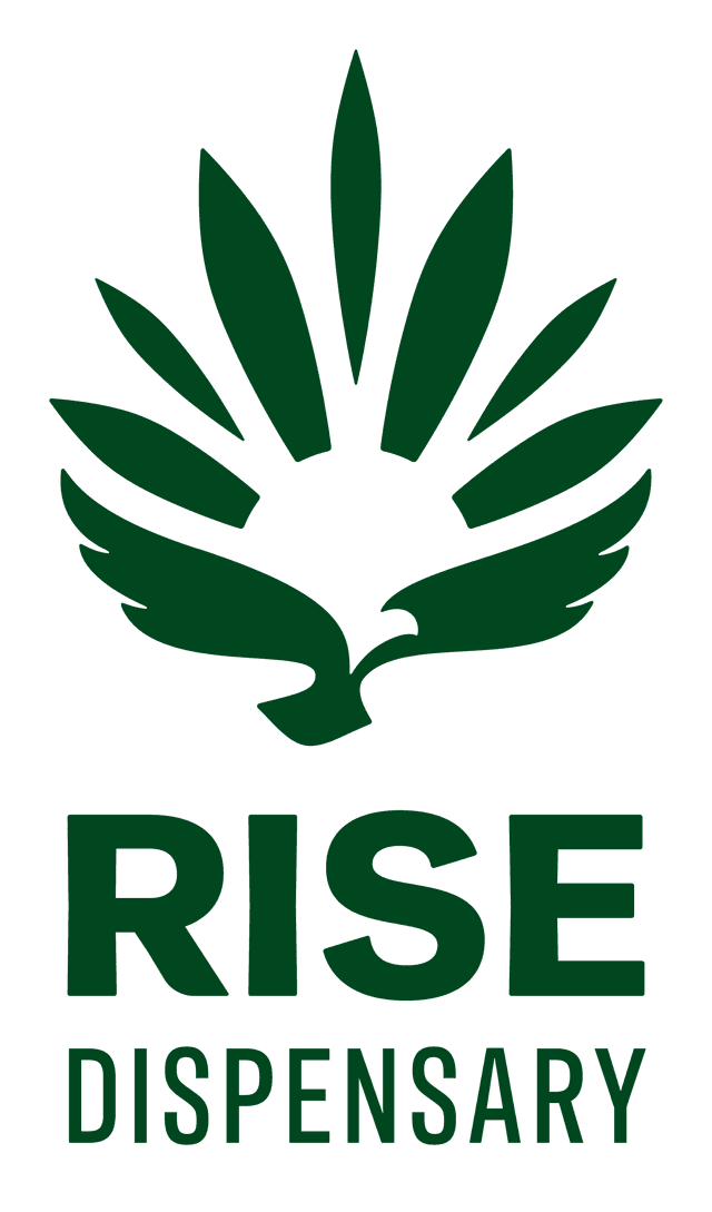 RISE Cannabis Dispensary Las Vegas on South Rainbow logo