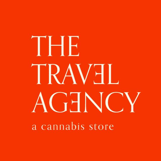 The Travel Agency: A Cannabis Store logo