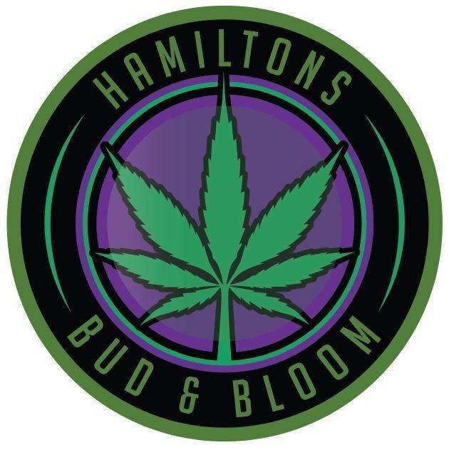 Hamiltons Bud & Bloom Dispensary logo