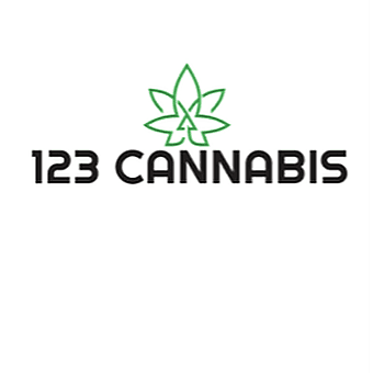 123 Cannabis Crossfield logo