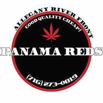 Allegany River Front Panama Reds Dispensary logo