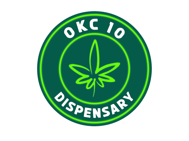 OKC 10 DISPENSARY logo