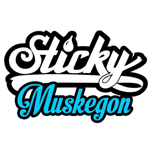 Sticky Muskegon logo