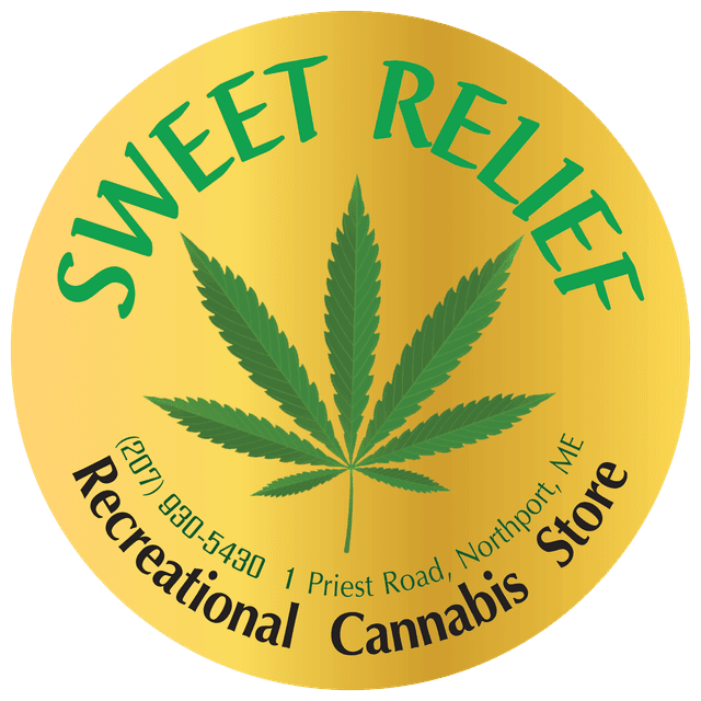 Sweet Relief Shop,  Recreational Marijuana Dispensary on Rt. 1 logo