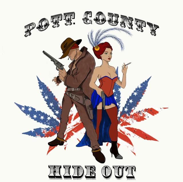 Pott County Hide-Out logo