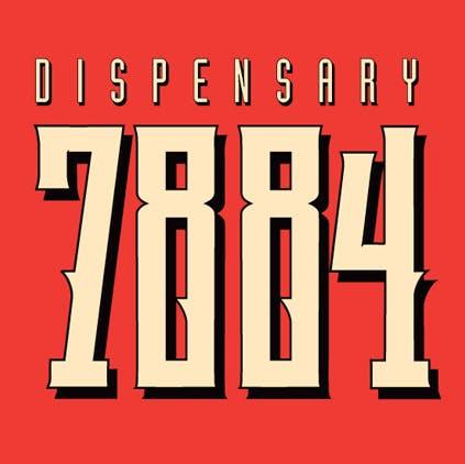 Dispensary 7884 logo