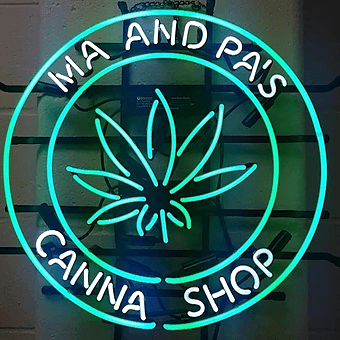 Ma & Pa's Canna Shop logo