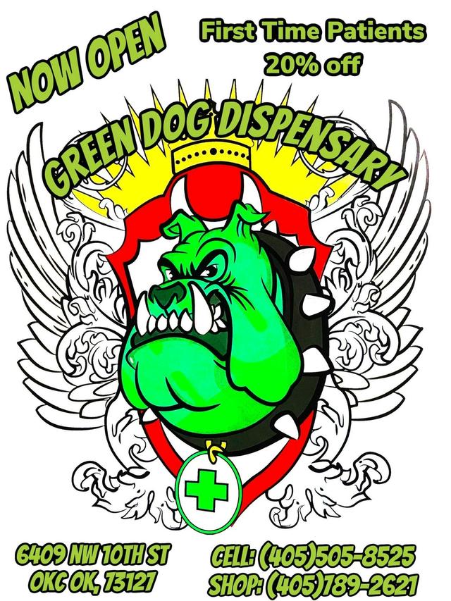 Green Dog Dispensary logo