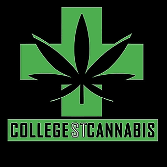 College st. Cannabis logo