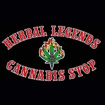 herbal legends cannabis stop logo