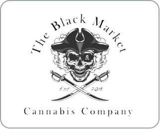 The Black Market Cannabis Company logo